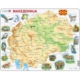Rahmenpuzzle - Mazedonien 61 Teile Puzzle  Larsen