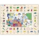 Rahmenpuzzle - Learning English 6: In der Schule 70 Teile Puzzle  Larsen