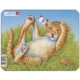 Rahmenpuzzle - Leopardenbaby 9 Teile Puzzle  Larsen
