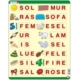 Rahmenpuzzle - Buchstabieren lernen 1 (auf Norwegisch) 22 Teile Puzzle  Larsen