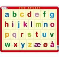 Rahmenpuzzle - Das Alphabet (auf Norwegisch) 26 Teile Puzzle  Larsen