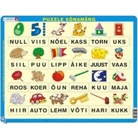 Rahmenpuzzle - Lesen lernen (auf Estnisch) 24 Teile Puzzle  Larsen