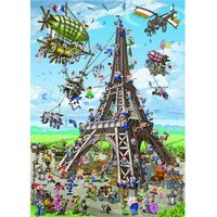 Cartoon Collection - Eiffelturm 1000 Teile Puzzle  DToys