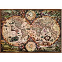Map Art - Vintage World 2000 Teile Puzzle  Heye