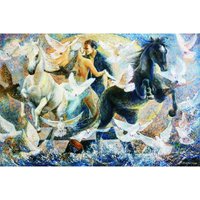 Im Kreislauf der Natur 2000 Teile Puzzle  Gold Puzzle