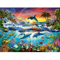 Paradiesische Bucht 3000 Teile Puzzle  Castorland