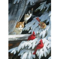 Vogelbeobachter - Random Cut 1000 Teile Puzzle  Cobble Hill