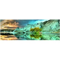 Edition Alexander Von Humboldt - Panoramapuzzle - Blue Lake 1000 Teile Puzzle  Heye