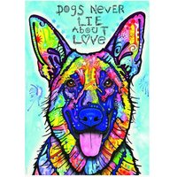 Jolly Pets - Dogs Never Lie 1000 Teile Puzzle  Heye