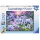 XXL Teile - Einhörner im Abendrot 150 Teile Puzzle  Ravensburger