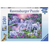 XXL Teile - Einhörner im Abendrot 150 Teile Puzzle  Ravensburger