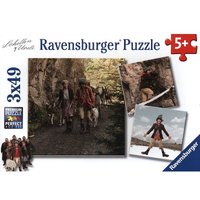 3 Puzzles - Schellen Ursli 49 Teile Puzzle  Ravensburger