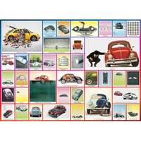 VW Beetle - Käfer 1000 Teile Puzzle  Eurographics
