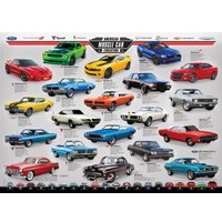 Muscle Car Evolution 1000 Teile Puzzle  Eurographics