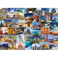 World Globetrotter 1000 Teile Puzzle  Eurographics