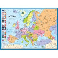 Karte von Europa 1000 Teile Puzzle  Eurographics
