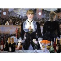 Manet Édouard: A Bar at the Folies Bergère