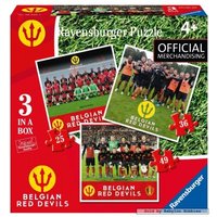 3 Puzzles - Belgian Red Devils 2016 25 Teile Puzzle  Ravensburger