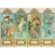 Mucha Alfons: Four Seasons 1000 Teile Puzzle Eurographics