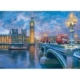 Dominic Davison: Christmas Eve in London 1000 Teile Puzzle Eurographics