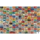 Volkswagon Groovy Bus Collage 2000 Teile Puzzle  Eurographics