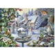XXL Teile - Winter Birds 500 Teile Puzzle  HOP - House of Puzzles