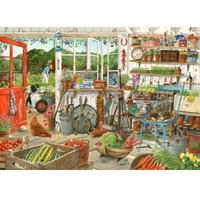 Gartenhäuschen 1000 Teile Puzzle HOP - House of Puzzles