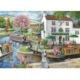 Find the Differences No.6 - By The Canal 1000 Teile Puzzle  HOP - House of Puzzles