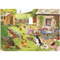 XXL Teile - Omas Garten 500 Teile Puzzle  HOP - House of Puzzles