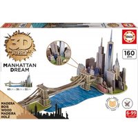 3D Puzzle - 3D Holzpuzzle - Brooklyn Bridge