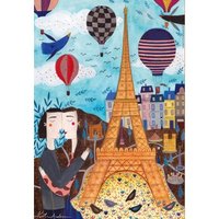 Andrea Kürti: Paris 1000 Teile Puzzle  DToys