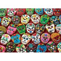 Sugar Skull Kekse - Random Cut 1000 Teile Puzzle  Cobble Hill