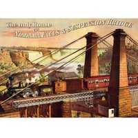 The only Route via Niagara Falls & Suspension Bridge 1000 Teile Puzzle  DToys