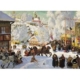 Boris Kustodiev - Maslenitsa 1000 Teile Puzzle DToys