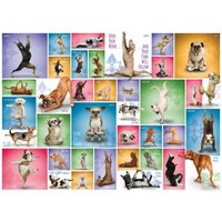 Yoga Dogs 1000 Teile Puzzle  Eurographics