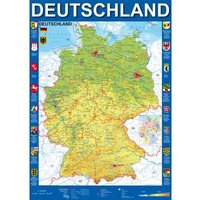 Deutschlandkarte 1000 Teile Puzzle  Schmidt Spiele