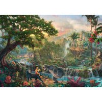 Thomas Kinkade - Disney - Dschungelbuch 1000 Teile Puzzle  Schmidt Spiele