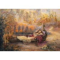 Josephine Wall - Dreams of Camelot 1500 Teile Puzzle  Grafika