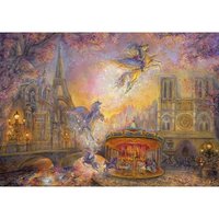 Josephine Wall - Magical Merry Go Round 1500 Teile Puzzle  Grafika