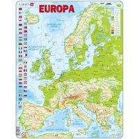 Rahmenpuzzle - Europa (Holländisch) 87 Teile Puzzle  Larsen