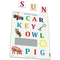 Rahmenpuzzle - My First Words (auf Englisch) 15 Teile Puzzle  Larsen