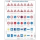 Rahmenpuzzle - Verkeersborden (Holländisch) 48 Teile Puzzle  Larsen