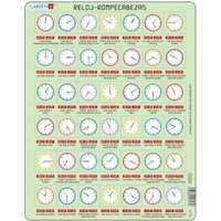 Rahmenpuzzle - Reloj Rompecabezas (auf Spanisch) 42 Teile Puzzle  Larsen