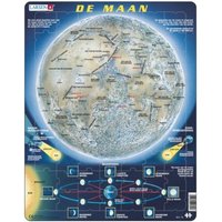Rahmenpuzzle - De Maan (Holländisch) 70 Teile Puzzle  Larsen