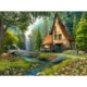 Dominic Davison - Fliegenpilz-Cottage 2000 Teile Puzzle Castorland