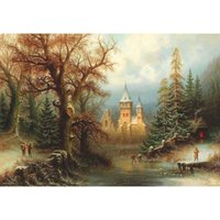 Albert Bredow - Romantic Winter Landscape 1000 Teile Puzzle  DToys