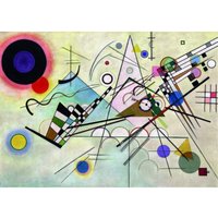 Vassily Kandinsky - Composition 8 1000 Teile Puzzle  DToys