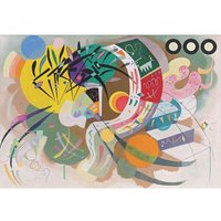 Vassily Kandinsky - Dominant Curve 1000 Teile Puzzle  DToys