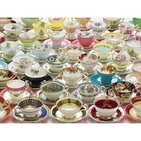XXL Teile - More Teacups 275 Teile Puzzle  Cobble Hill