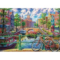 Amsterdam Canal 1000 Teile Puzzle  Cobble Hill
